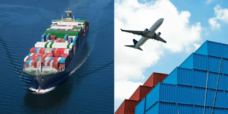 By Air Or By Sea, Choice is your’s, Delivery Is ours